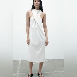 NWT ZARA KNOTTED DRESS